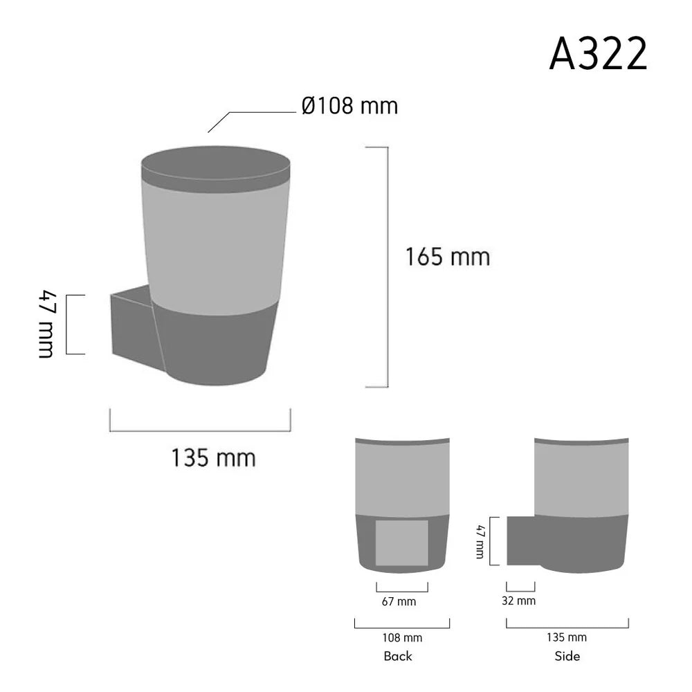 Cask Wall Light A322