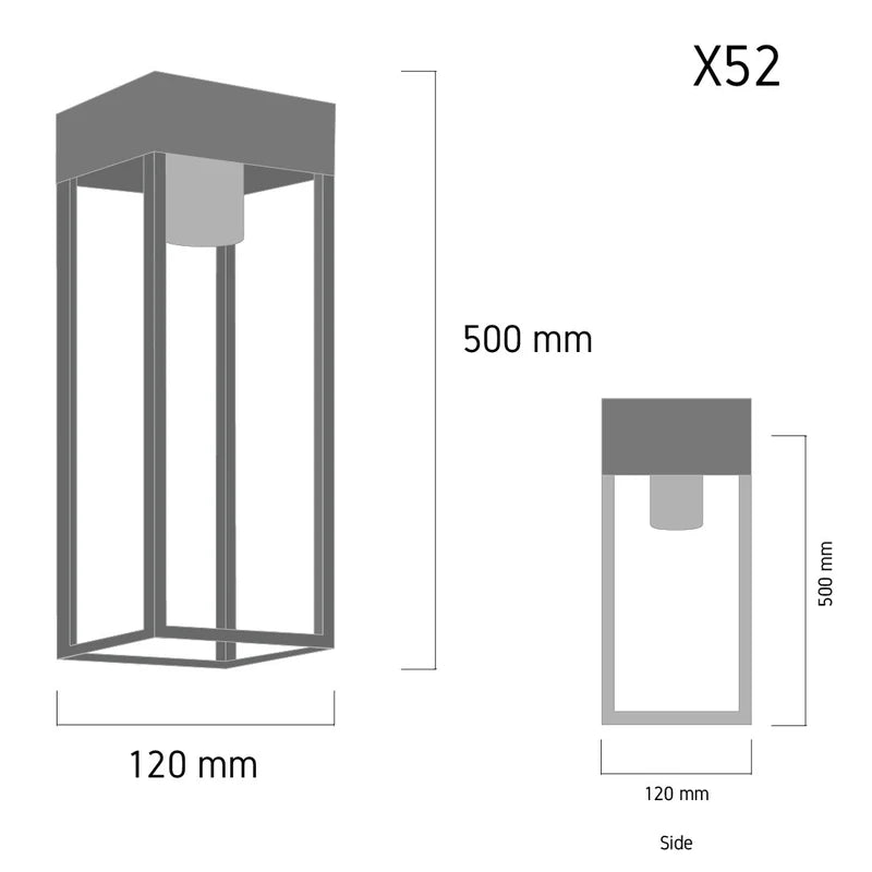 Frame Bollard X52