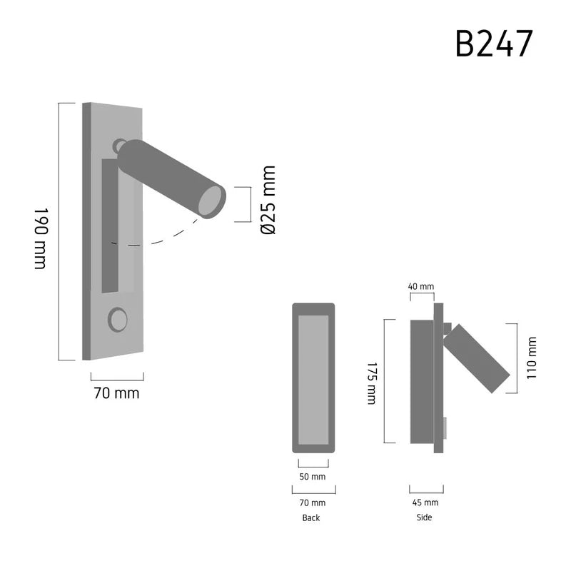 Pivot Sconce B247