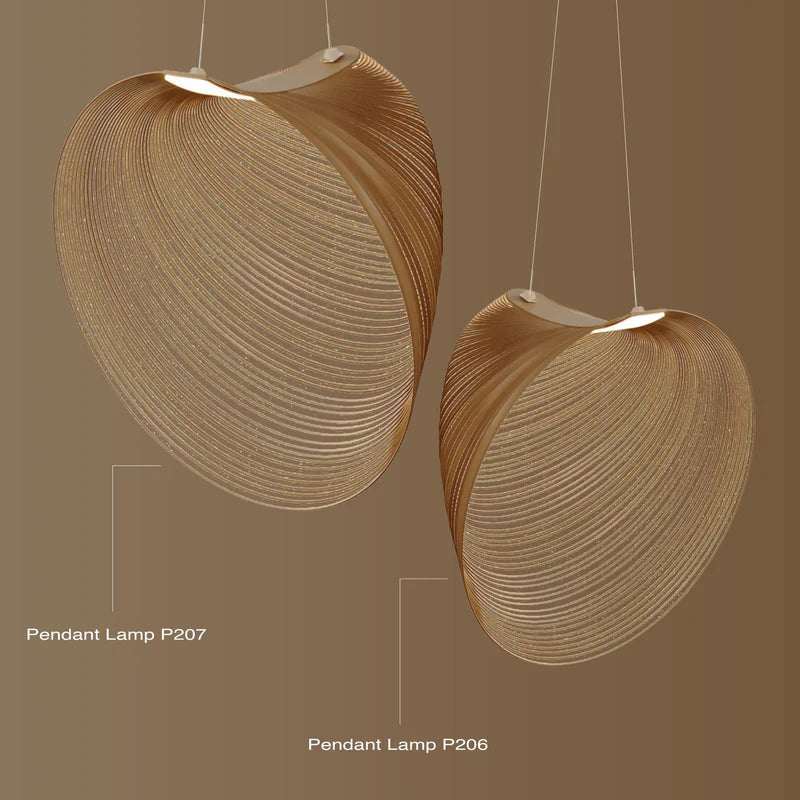 Wood Pendant Lamp P207