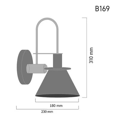 Cone Sconce B169